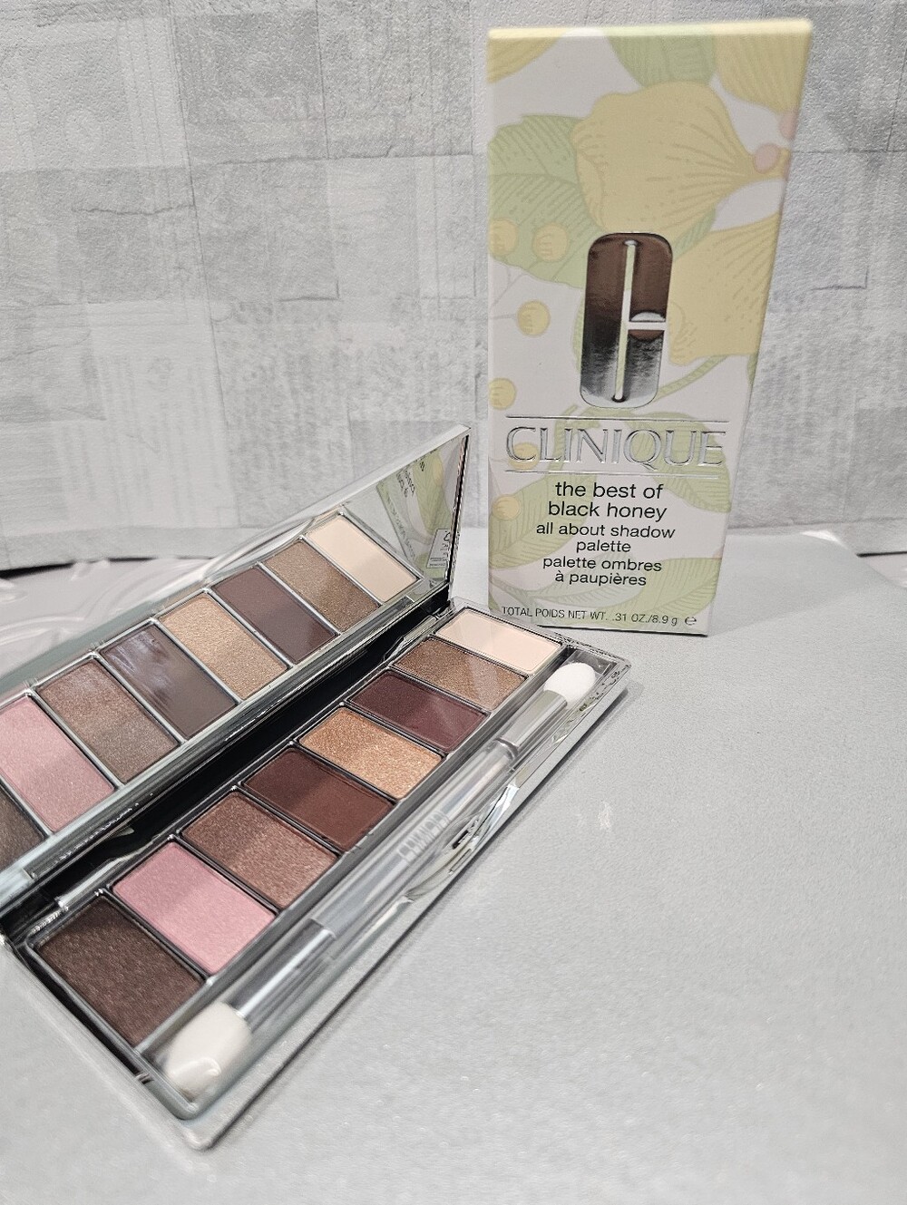 Clinique the best of black honey all about shadow palette